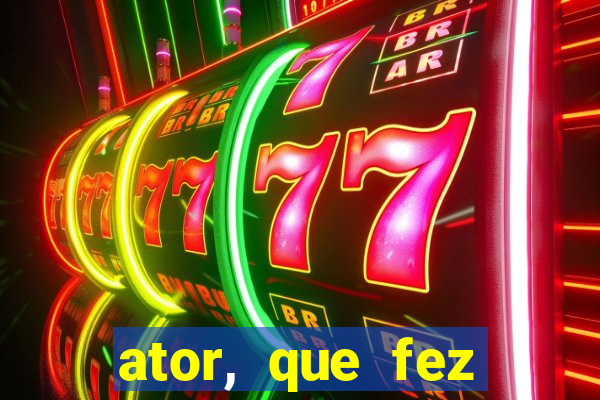 ator, que fez coringa que morreu
